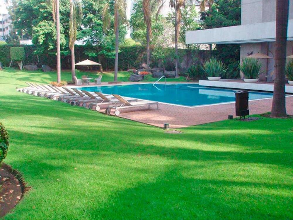 Hotel Royal Pedregal Città del Messico Esterno foto The swimming pool at the hotel
