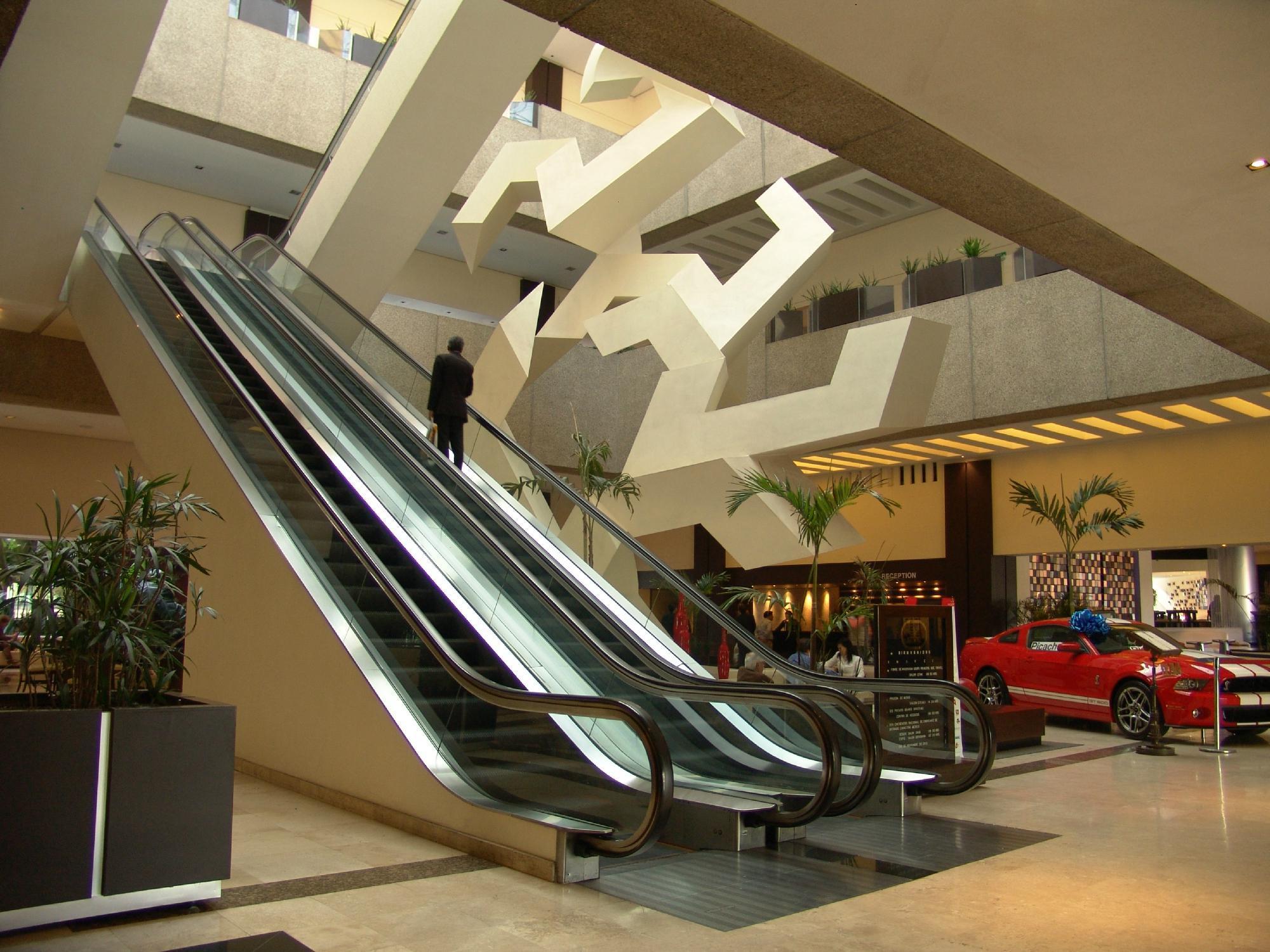 Hotel Royal Pedregal Città del Messico Esterno foto Escalators at the shopping mall